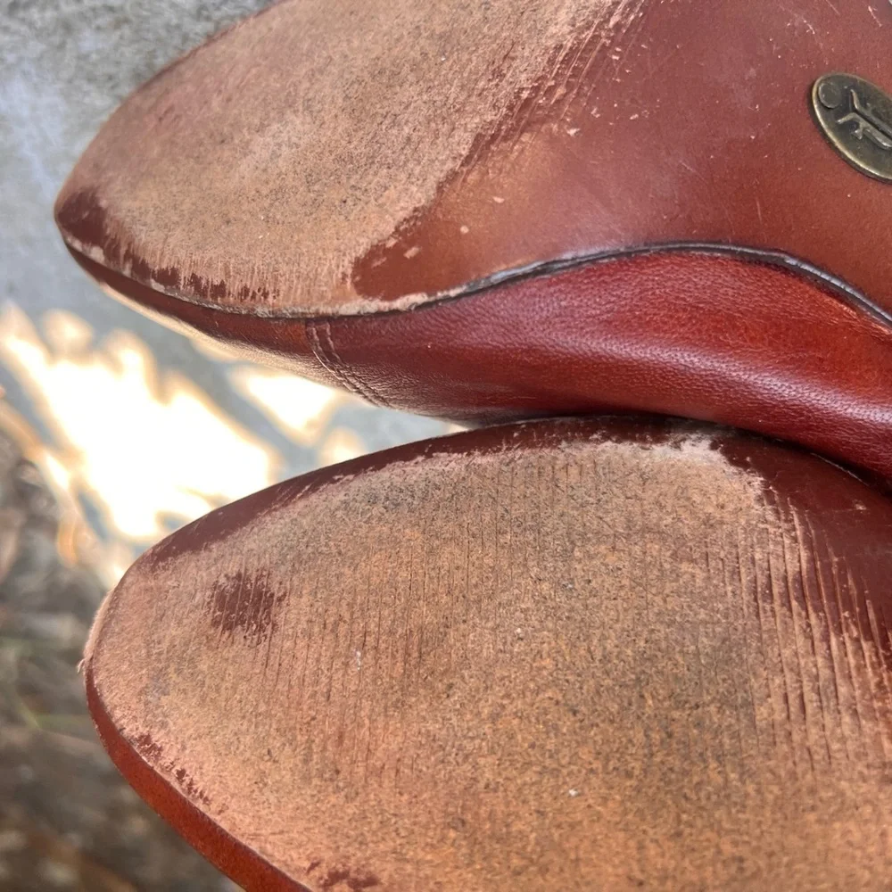 Vintage Frye Tall-High Boots Leather - Picture 13 of 15
